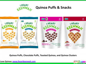 I Heart Keenwah - Natural, Quinoa Snacks